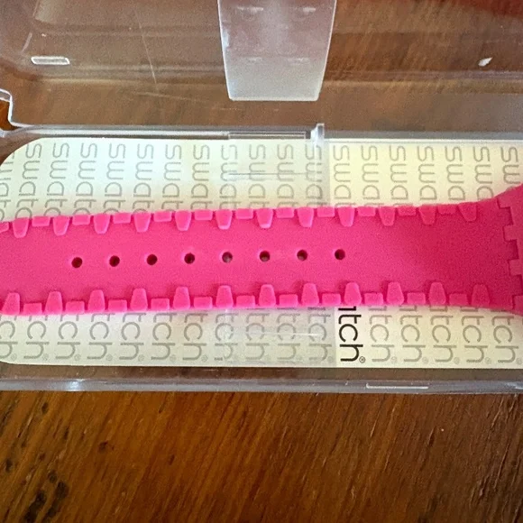 NWT Swatch Watch Chrono Huyana, Pink Unisex 2009 SUIP400 - Picture 4 of 12